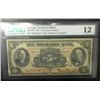Image 1 : The Dominion Bank - $5.00 - 1931 - Ink - PMG - F-12
