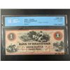 Image 1 : Bank of Brantford - $1.00 - 1859 - Remainder - CCCS - UNC-63