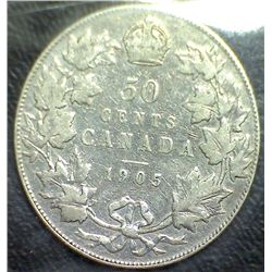 Canada - 50 Cents - 1905 - ICCS - F-12