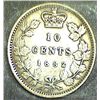 Image 1 : Canada - 10 Cents - 1882H - ICCS - VF-20