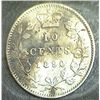 Image 1 : Canada - 10 Cents - 1890H - ICCS - VF-20