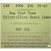 Image 3 : 2006 - R.C.M. - $30.00 - Dog Sled Team - ICCS - PF-67 - Ultra Heavy Cameo