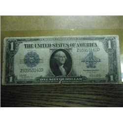 1923 LARGE SIZE $1 SILVER CERTIFICATE