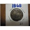 Image 1 : 1868 SHIELD NICKEL