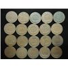 Image 2 : 20 ASSORTED 1900'S INDIAN HEAD CENTS