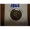 Image 1 : 1865 THREE CENT PIECE (NICKEL)