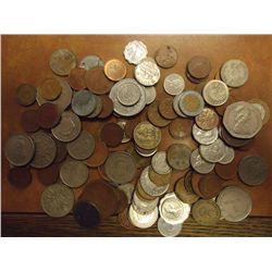 1 POUND FOREIGN COINS GUARANTEED $100 RETAIL