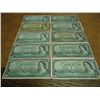 Image 1 : 9-1954 & 1-1967 CANADA ONE DOLLAR BILLS