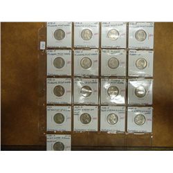 ERROR 17 JEFFERSON NICKELS WITH VARIOUS ERRORS