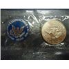 Image 2 : 1973-S IKE SILVER DOLLAR (UNC) (BLUE PACK)