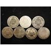 Image 2 : 7 ASSORTED 1880'S & 90'S SEATED LIBERTY DIMES