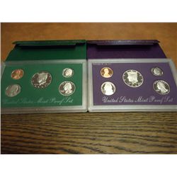 1993 & 99 US PROOF SETS (WITH BOXES)