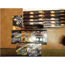 ALL 50 STATE QUARTERS P & D IN (UNC) 1999-2008