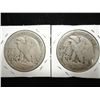 Image 2 : 1927-S & 28-S WALKING LIBERTY HALF DOLLARS