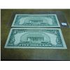 Image 2 : 1953-A $5 SILVER CERT. & 1963 $5 US NOTE