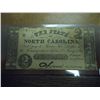 Image 1 : 1867 NORTH CAROLINA $2 OBSOLETE BANK NOTE