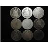 Image 1 : 9 ASSORTED 1870'S SEATED LIBERTY DIMES