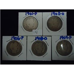1901,02-O,06,08-O & 09 BARBER QUARTERS
