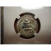 Image 2 : 1962 WASHINGTON SILVER QUARTER NGC PF64