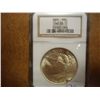 Image 1 : 1922 PEACE SILVER DOLLAR NGC MS63