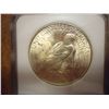 Image 2 : 1922 PEACE SILVER DOLLAR NGC MS63