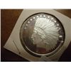Image 1 : 1 TROY OZ .999 FINE SILVER ROUND SILVERTOWNE EAGLE