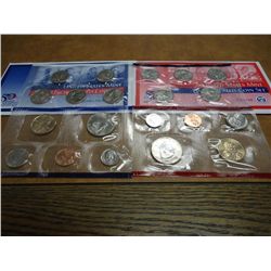 2002 US MINT SET (UNC) P/D (WITH ENVELOPE)
