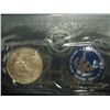 Image 2 : 1972-S IKE SILVER DOLLAR (UNC) (BLUE PACK)