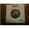 Image 1 : 1852 THREE CENT PIECE (SILVER)