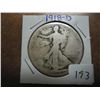 Image 1 : 1918-D WALKING LIBERTY HALF DOLLAR