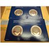 Image 2 : 4-SOLID BRONZE FRANKLIN MINT MEDALS AS SHOWN