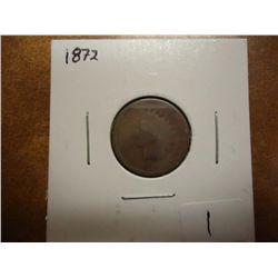 1872 INDIAN HEAD CENT
