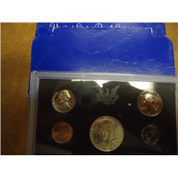 1969 US PROOF SET (WITH BOX) 40% SILVER HALF