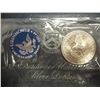 Image 2 : 1972-S IKE SILVER DOLLAR (UNC) (BLUE PACK)