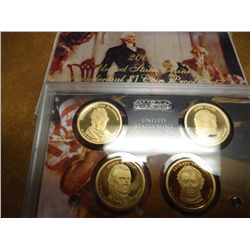 2009 US PRESIDENTIAL DOLLAR PROOF SET WITH BOX