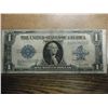 Image 1 : 1923 LARGE SIZE $1 SILVER CERTIFICATE BLUE SEAL