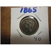 Image 1 : 1865 THREE CENT PIECE (NICKEL)