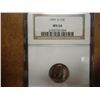 Image 1 : 1991-D ROOSEVELT DIME NGC MS64