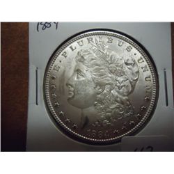 1884 MORGAN SILVER DOLLAR UNC