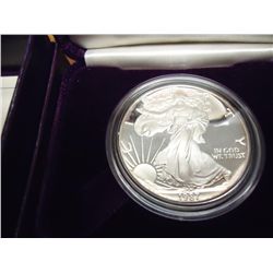 1987-S PROOF AMERICAN SILVER EAGLE