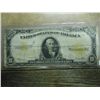 Image 1 : 1922 LARGE SIZE $10 GOLD CERTIFICATE