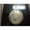 Image 1 : 1974-S IKE SILVER DOLLAR PROOF (BROWN PACK)