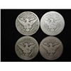Image 2 : 1906-S,10-S,11-S & 12-S BARBER HALF DOLLARS
