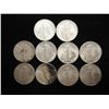Image 2 : 10 ASSORTED 1940'S MERCURY DIMES