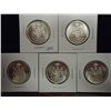 Image 1 : 5-1966 CANADA SILVER 50 CENTS UNC