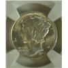Image 2 : 1945 MERCURY DIME, NGC MS-65 WHITE