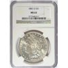 Image 1 : 1882-O MORGAN SILVER DOLLAR. NGC MS-63