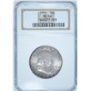 Image 1 : 1958 FRANKLIN HALF DOLLAR NGC MS66 COLOR!