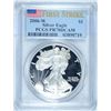Image 1 : 2006-W PROOF SILVER AMERICAN EAGLE PCGS PR-70 DCAM