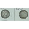 Image 1 : 1909 F/VF & 1909-D VF BARBER QUARTERS